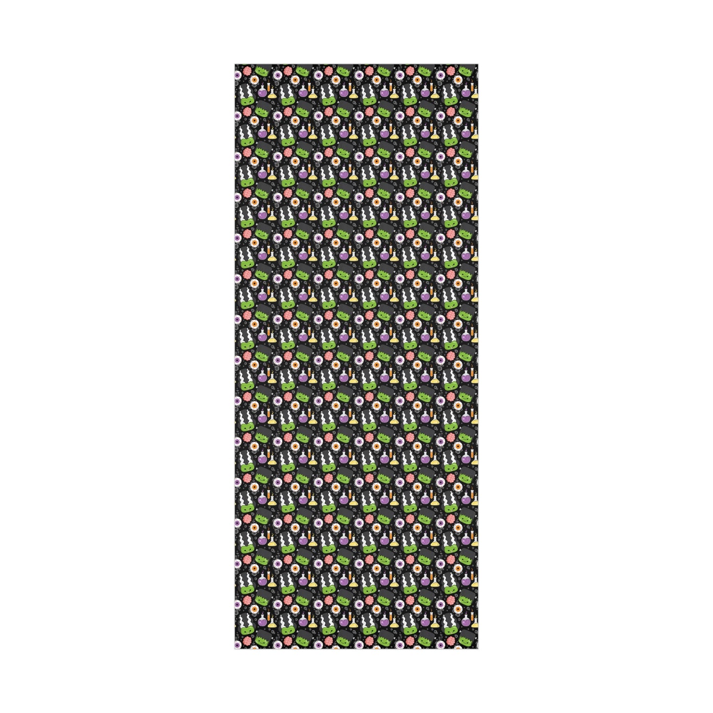 Halloween Frankenstein & Bride Wrapping Paper