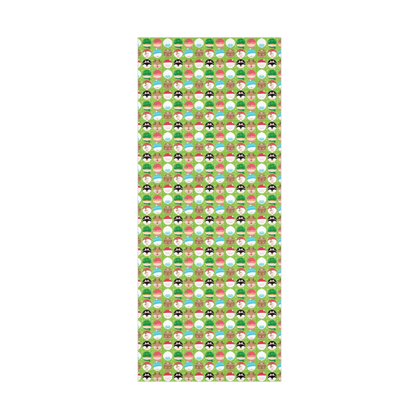 Choir of Christmas Characters Wrapping Paper