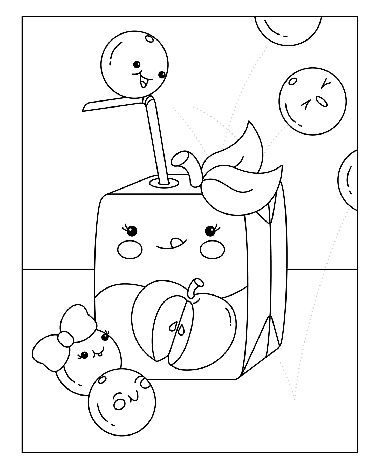 Build A Little Lunchbox Coloring Book & Building Activity