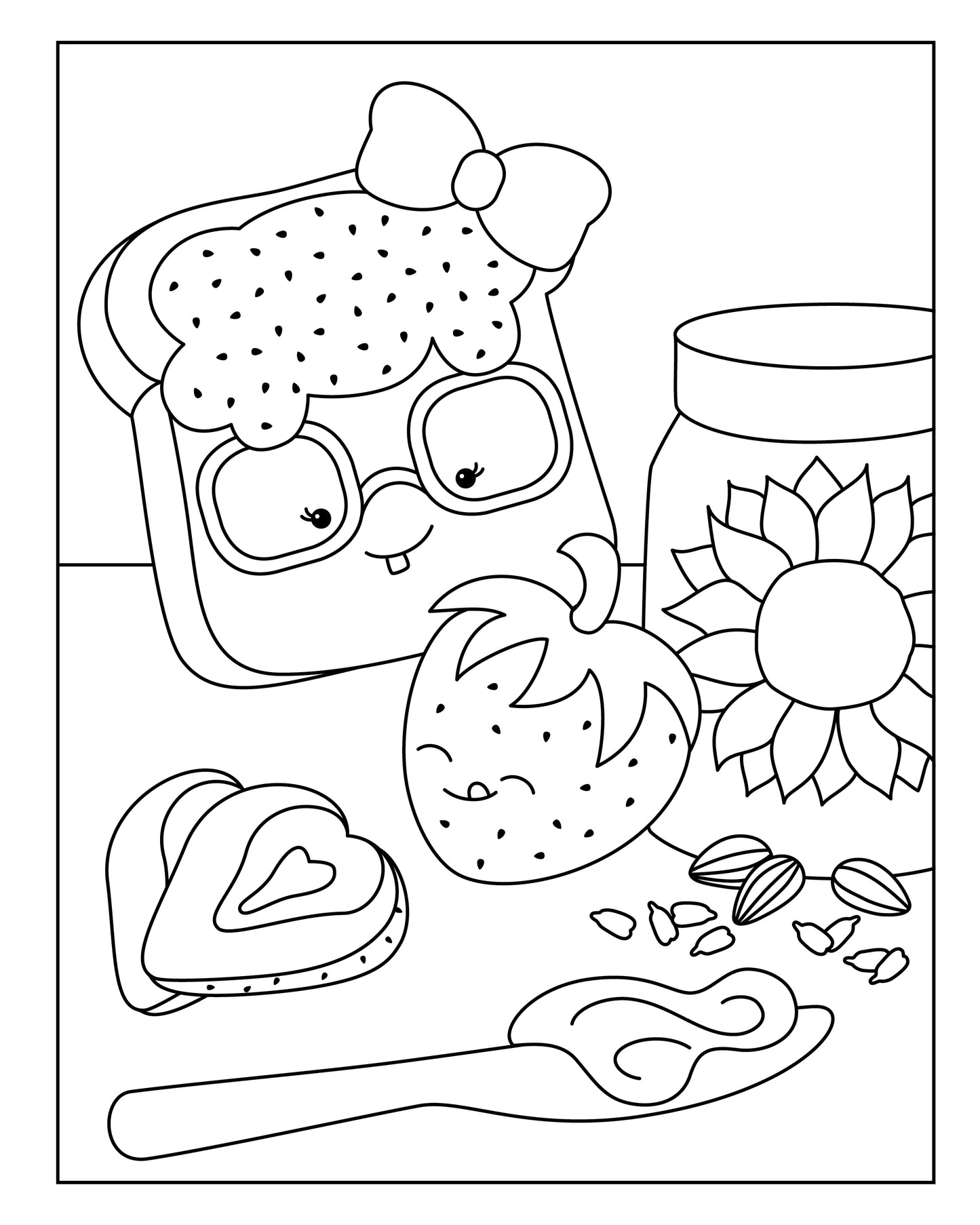 Build A Little Lunchbox Coloring Book & Building Activity