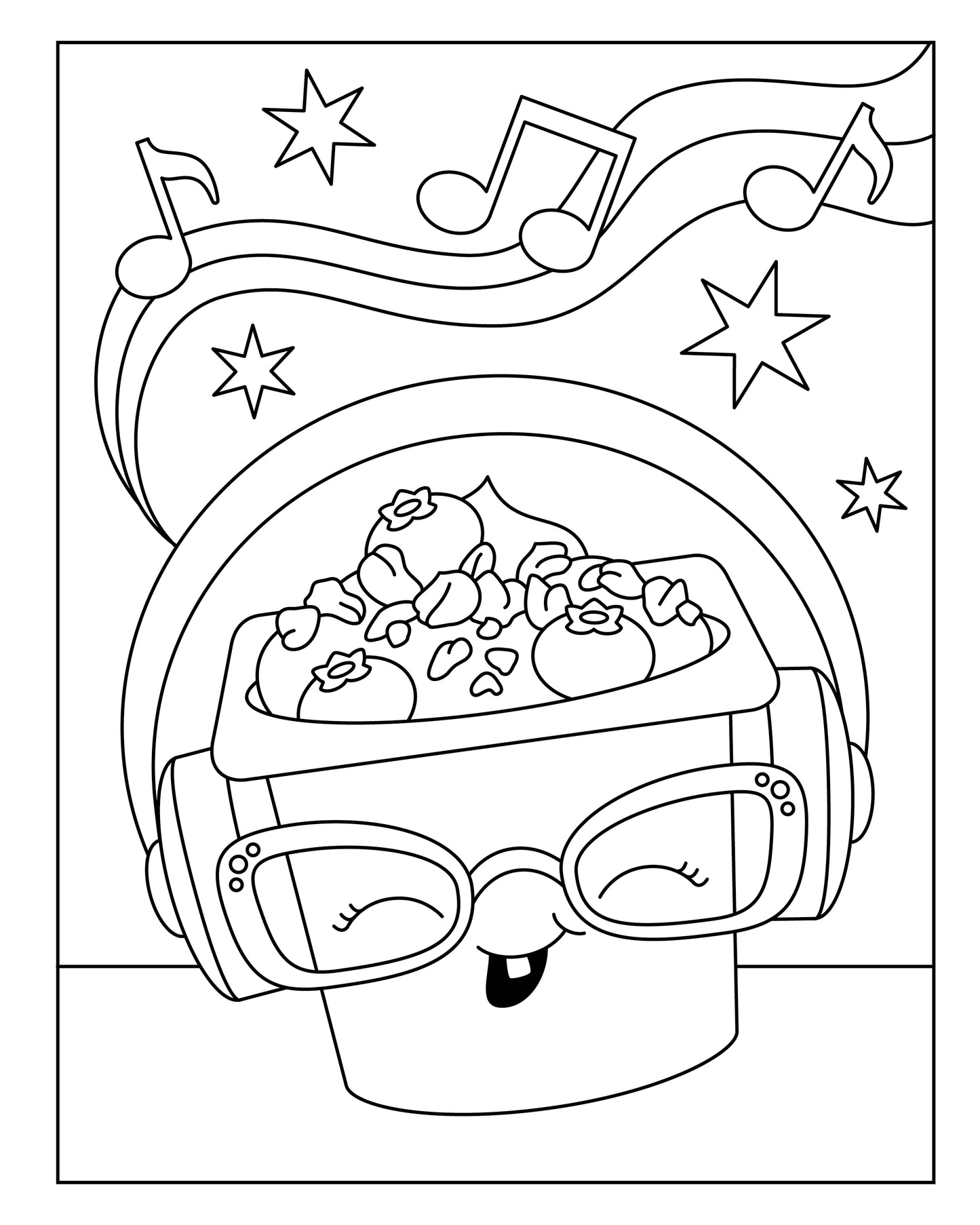 Build A Little Lunchbox Coloring Book & Building Activity