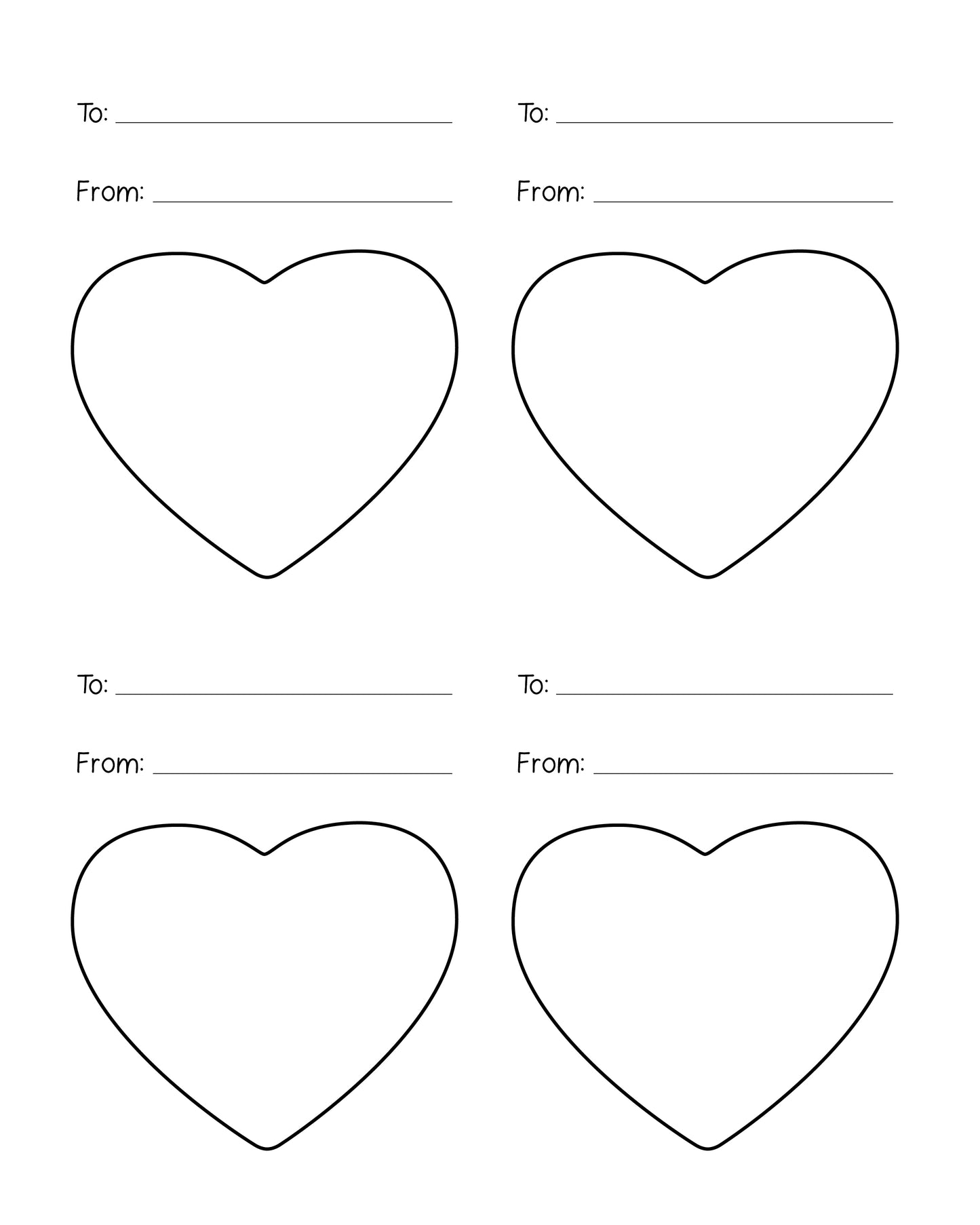 Valentine's Day Coloring Book & Card Making