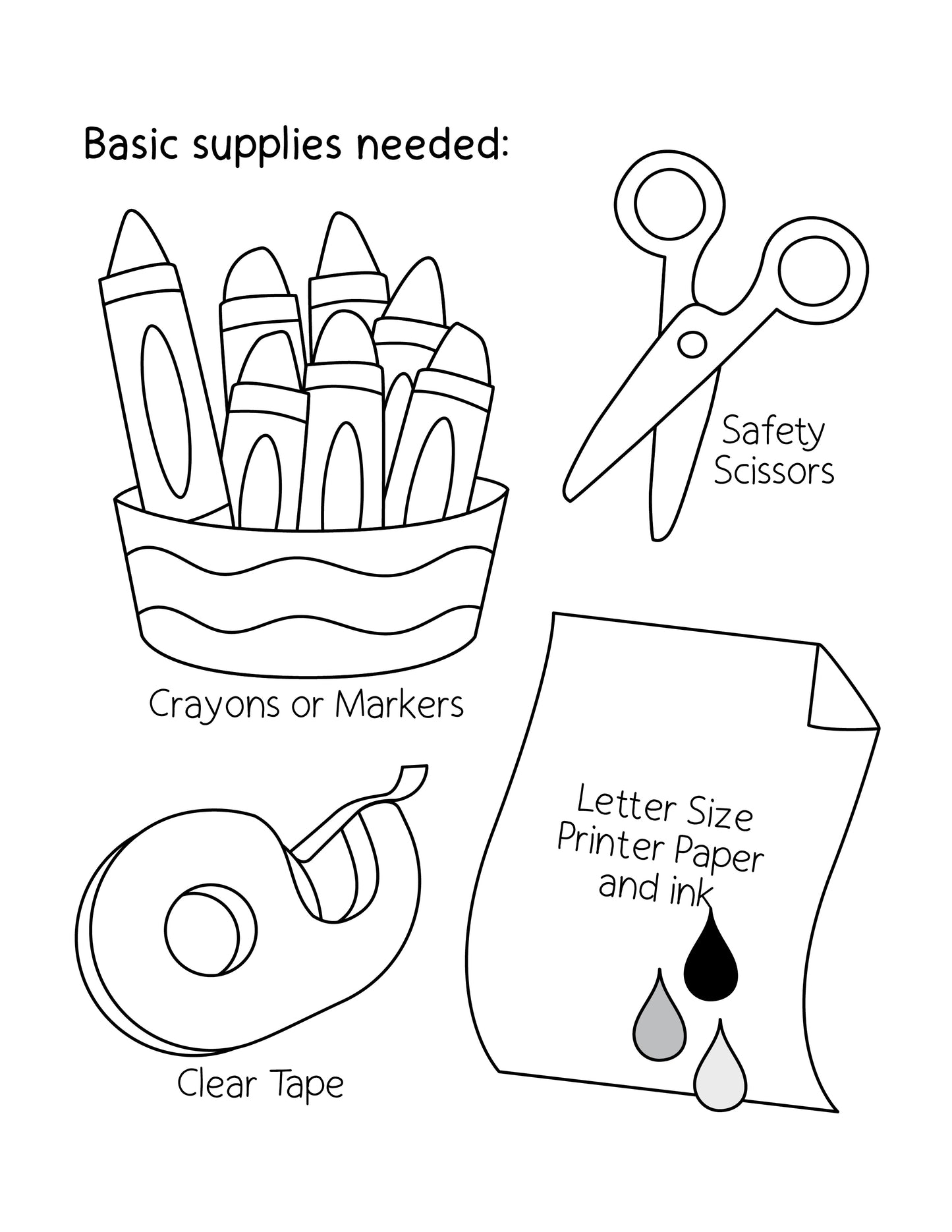Printable Farmer Freddy's Board Game Craft for Kids