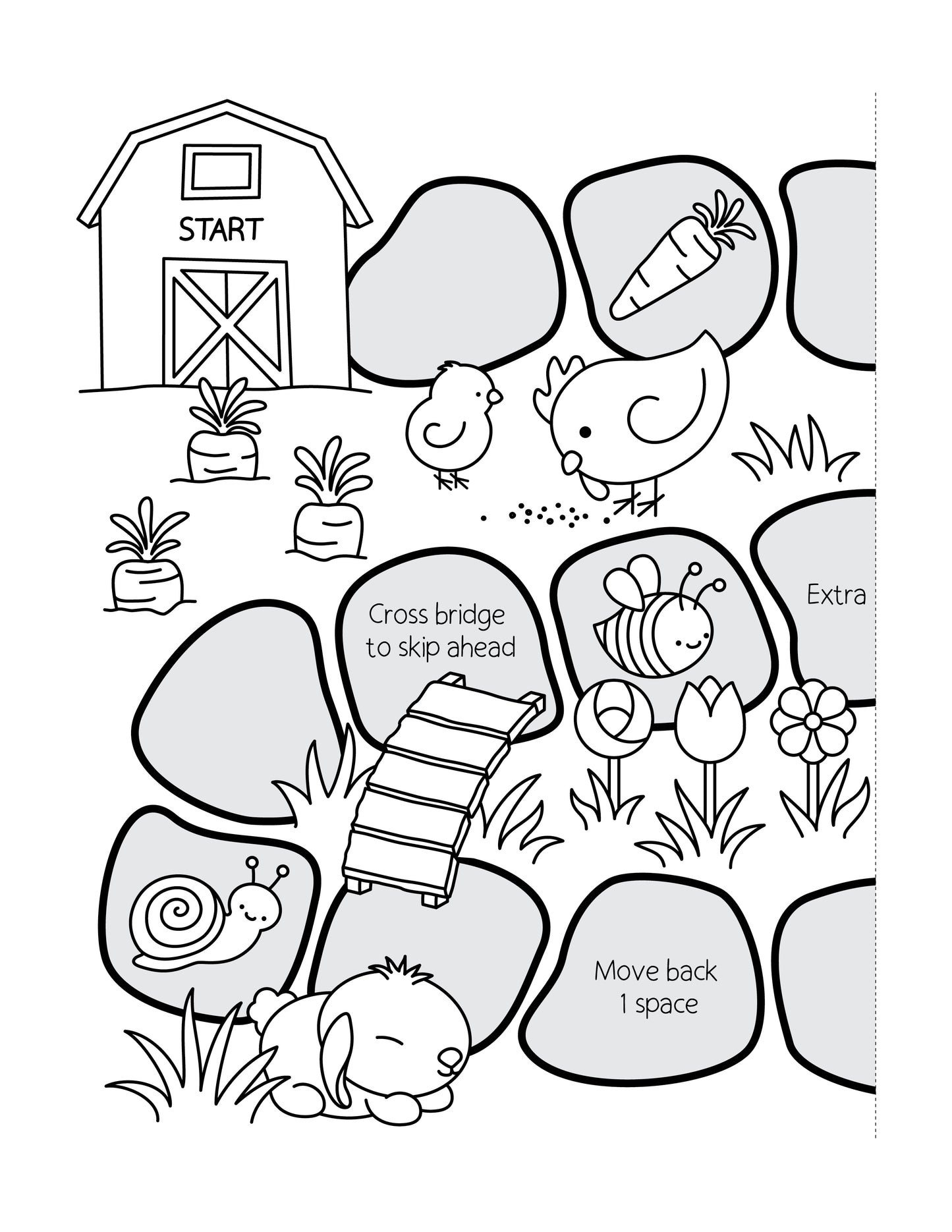 Printable Farmer Freddy's Board Game Craft for Kids