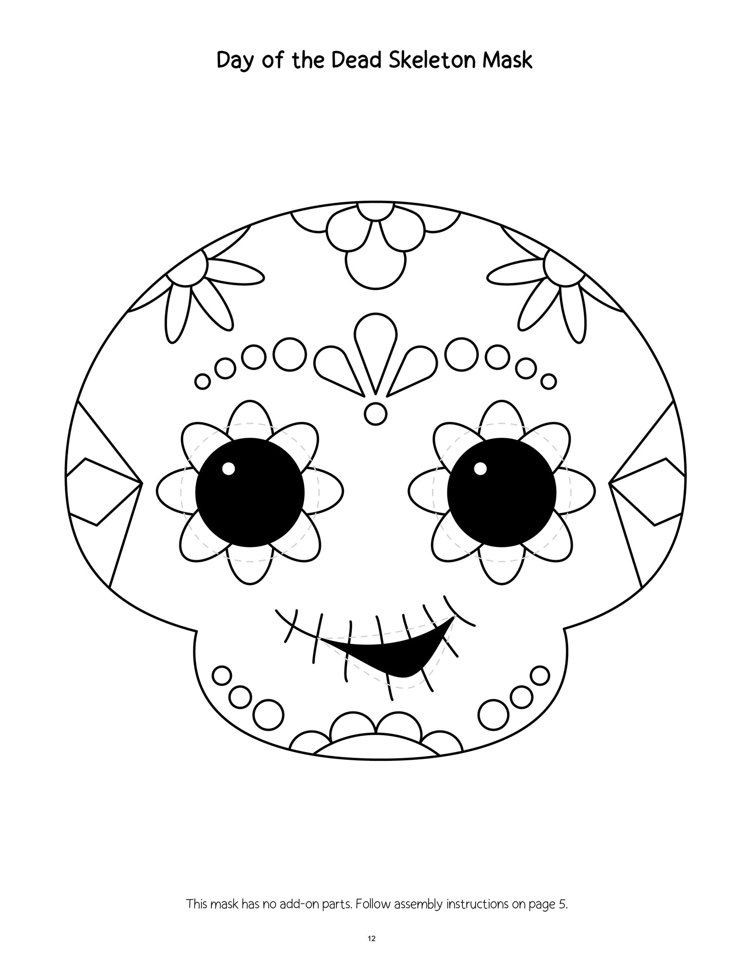 Printable Halloween Mask Making Mania Craft