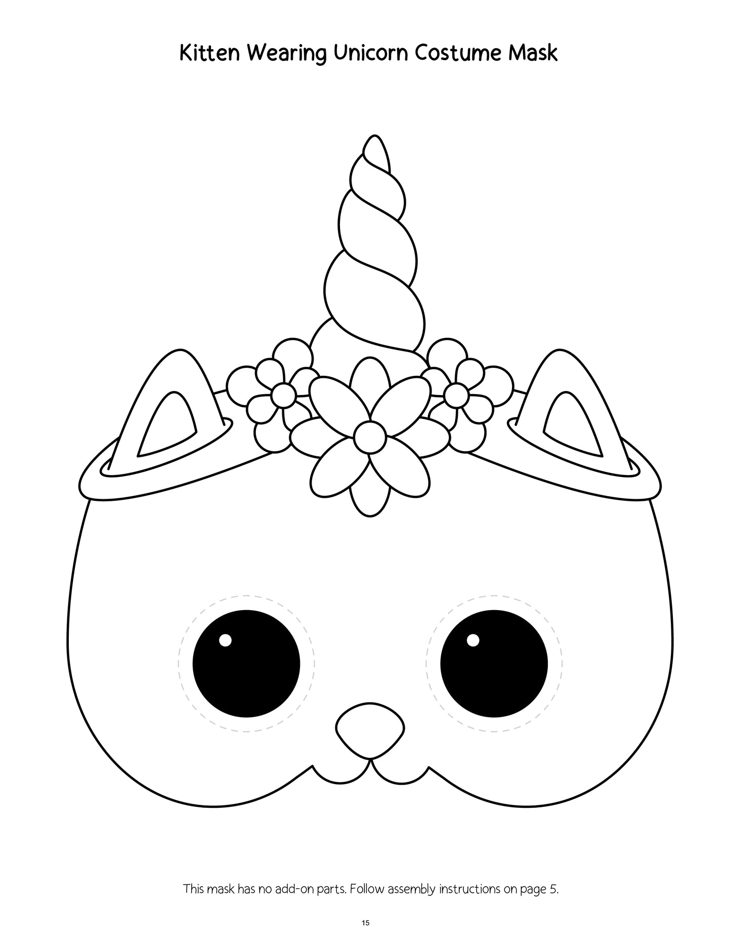 Printable Halloween Mask Making Mania Craft