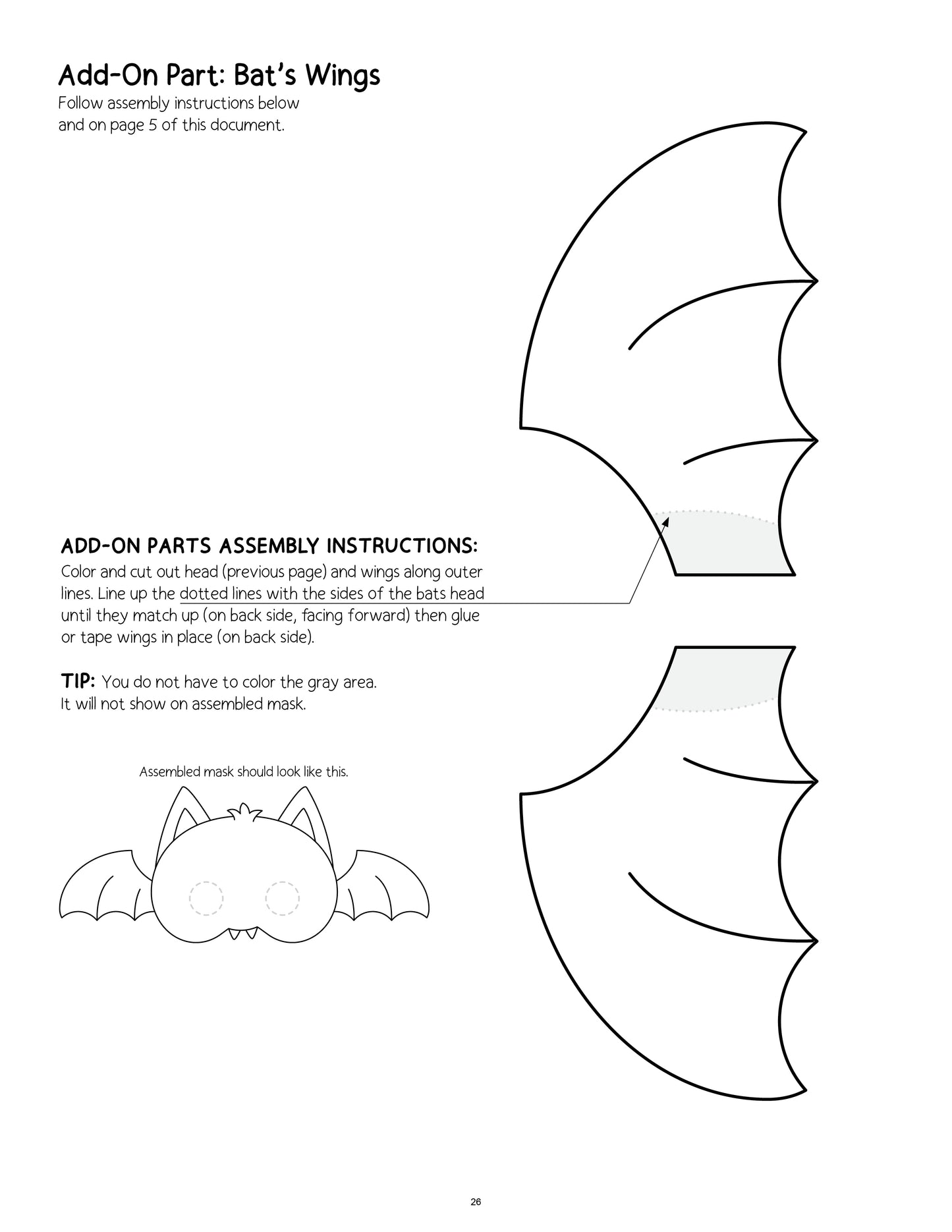 Printable Halloween Mask Making Mania Craft