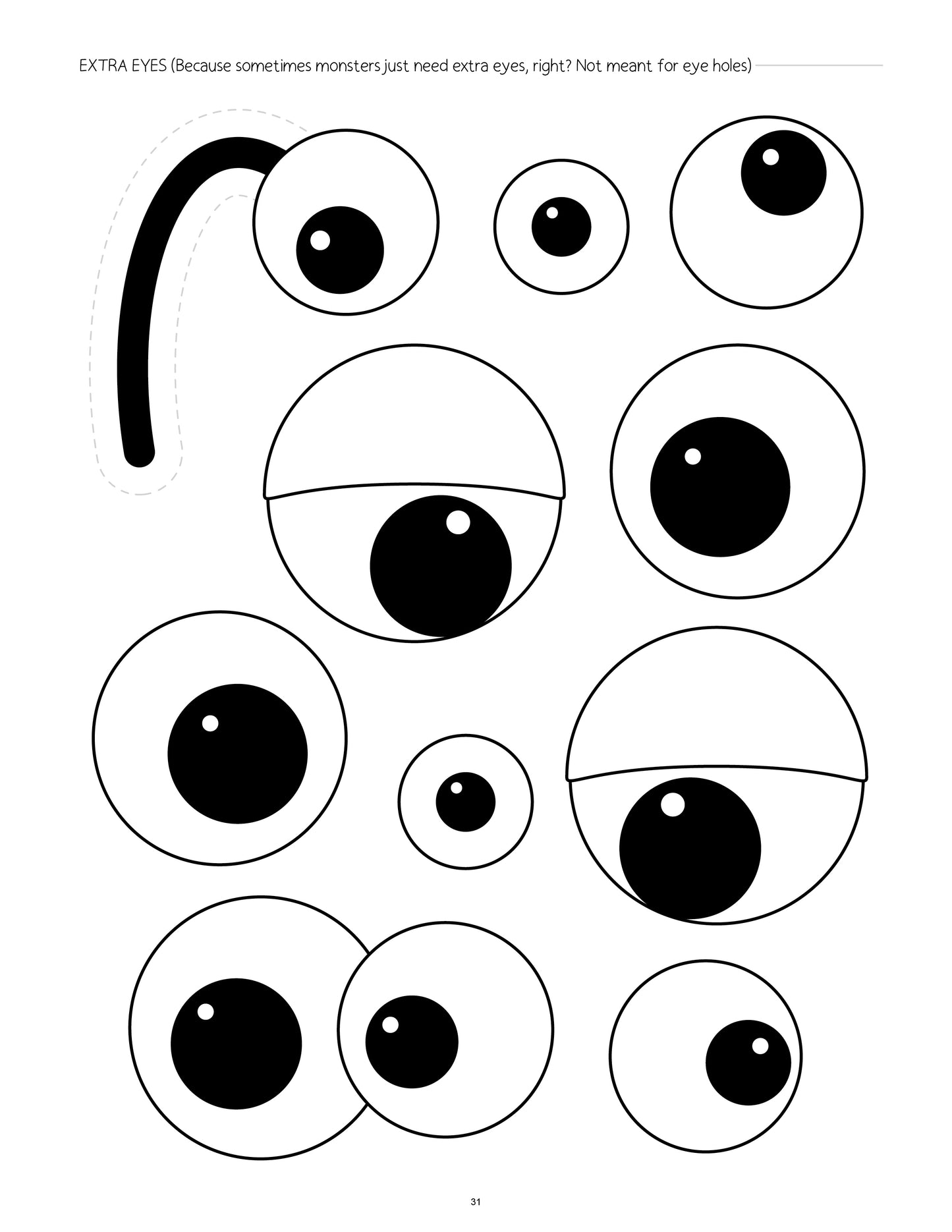 Printable Halloween Mask Making Mania Craft