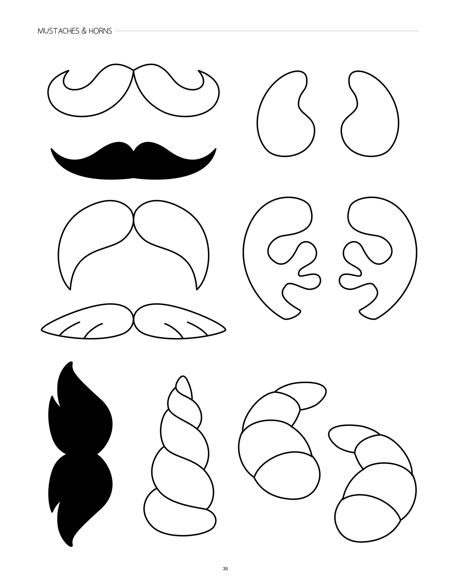 Printable Halloween Mask Making Mania Craft