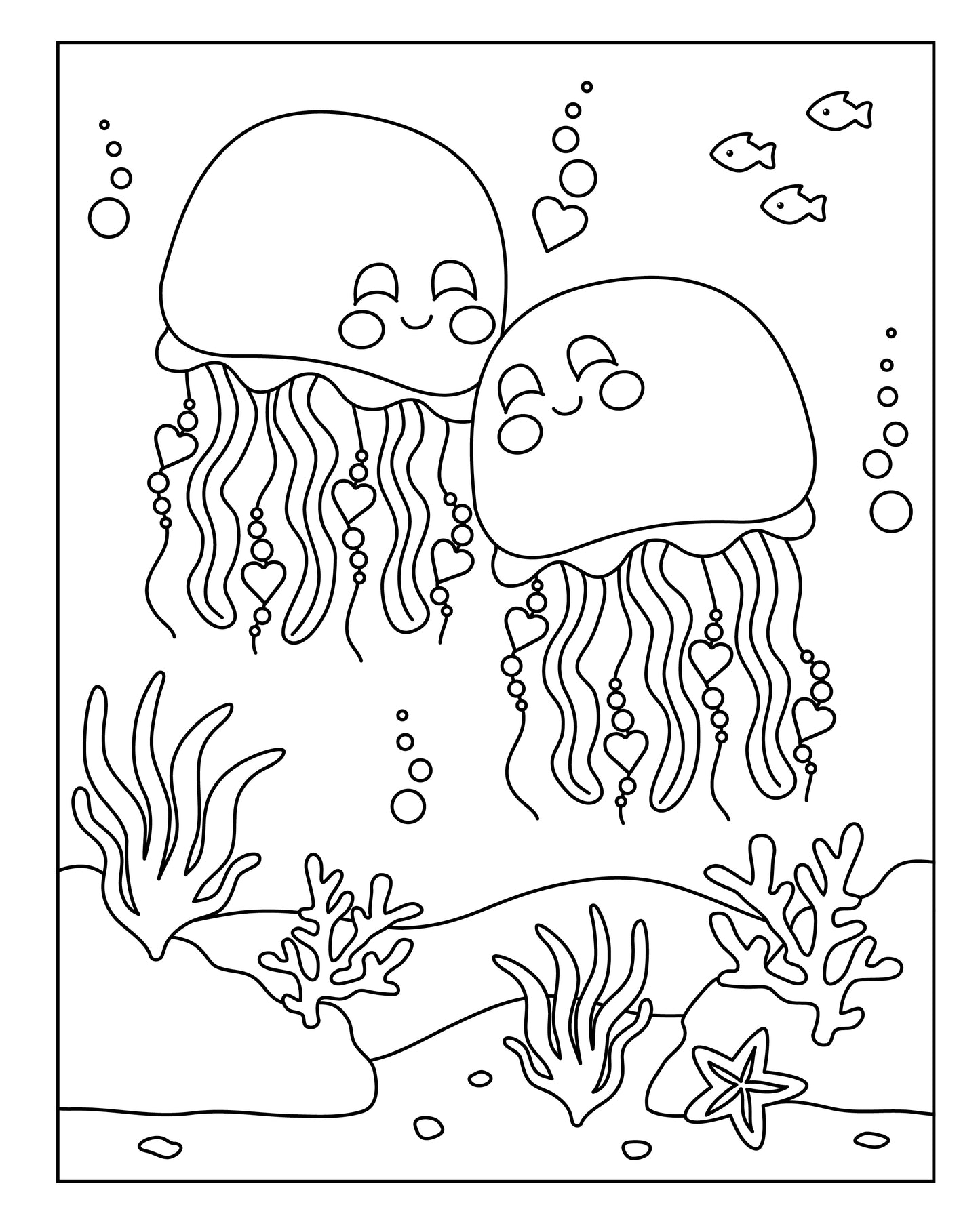 Valentine's Day Coloring Book & Card Making