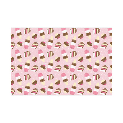 Neapolitan Treats Birthday Wrapping Paper
