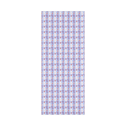 Plaid Kitten & Butterfly Birthday Wrapping Paper