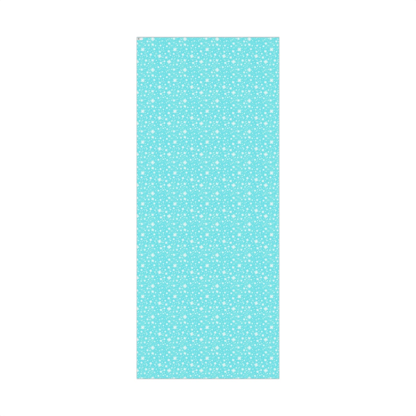 Winter Snow with Snowflakes Christmas Wrapping Paper