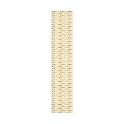 Adorable Race Car Pull Toy Wrapping Paper
