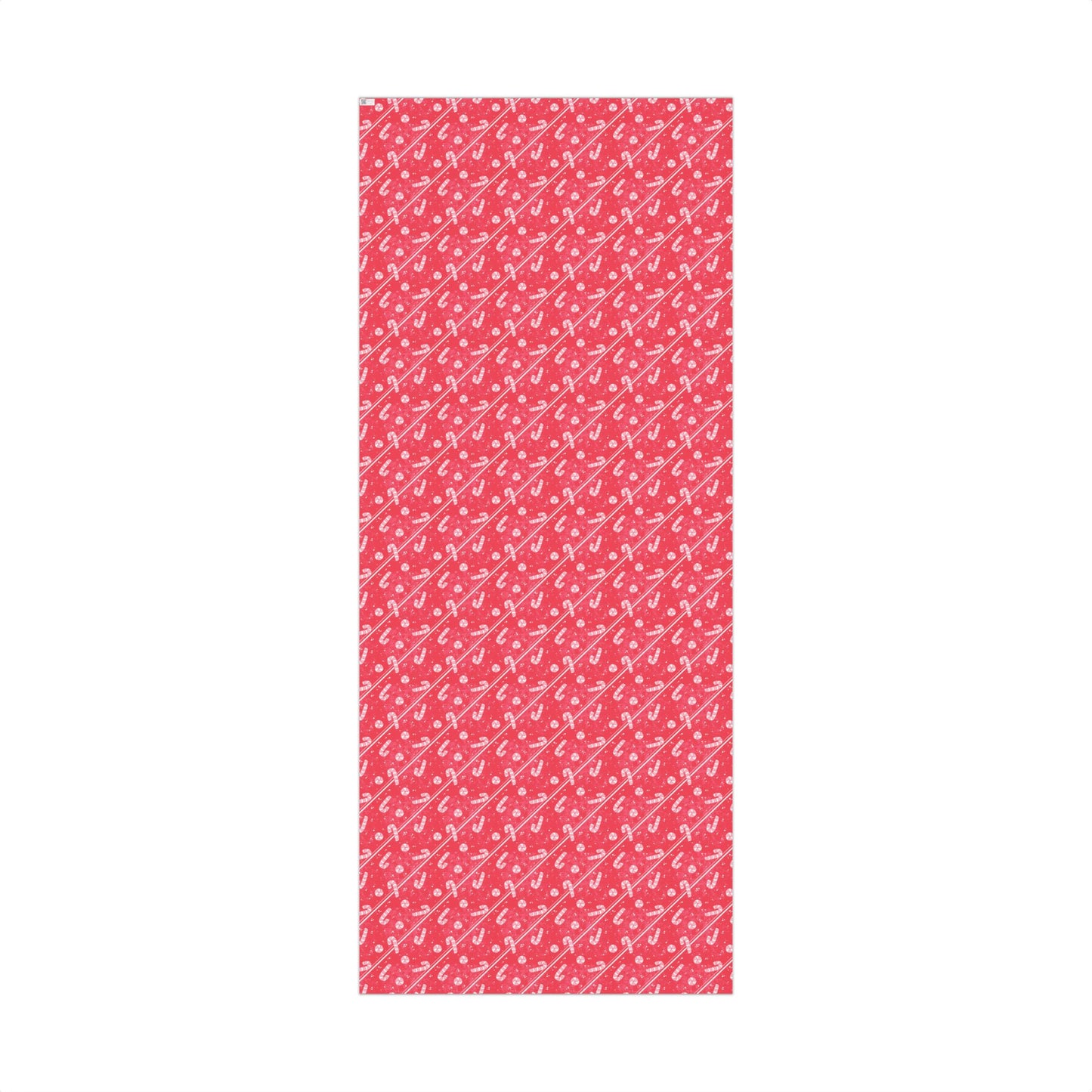 Candy Canes & Peppermints Christmas Wrapping Paper