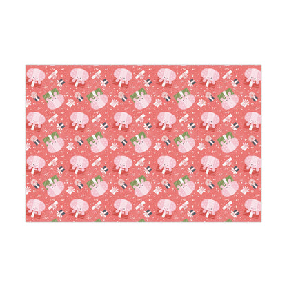 Spotted Elephant Toy Christmas Wrapping Paper