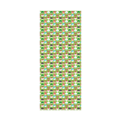 Choir of Christmas Characters Wrapping Paper