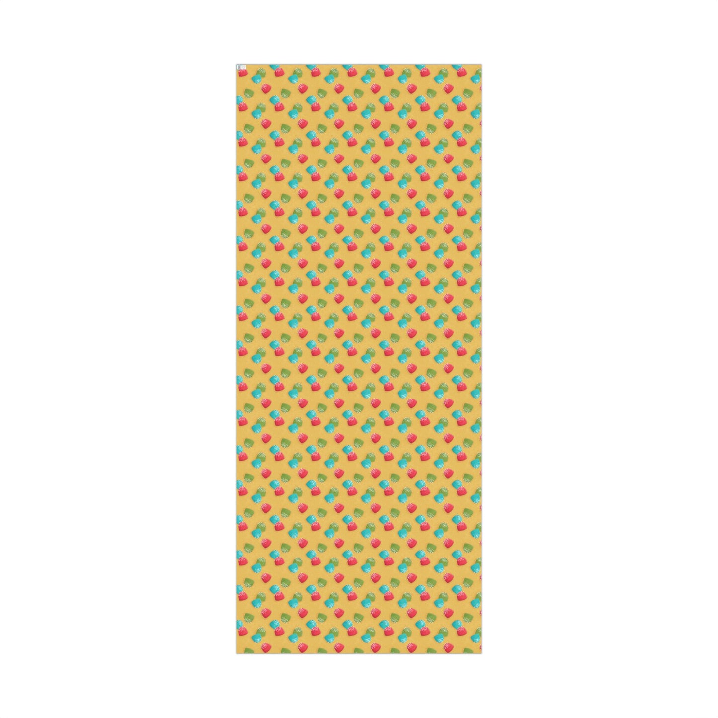 Holiday Gumdrops Sprinkled with Sugar Christmas Wrapping Paper