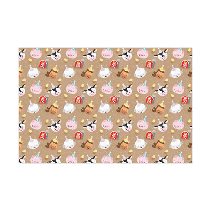 Farm Friends Birthday Party Wrapping Paper