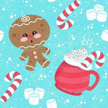 The Gingerbread Man Christmas Wrapping Paper