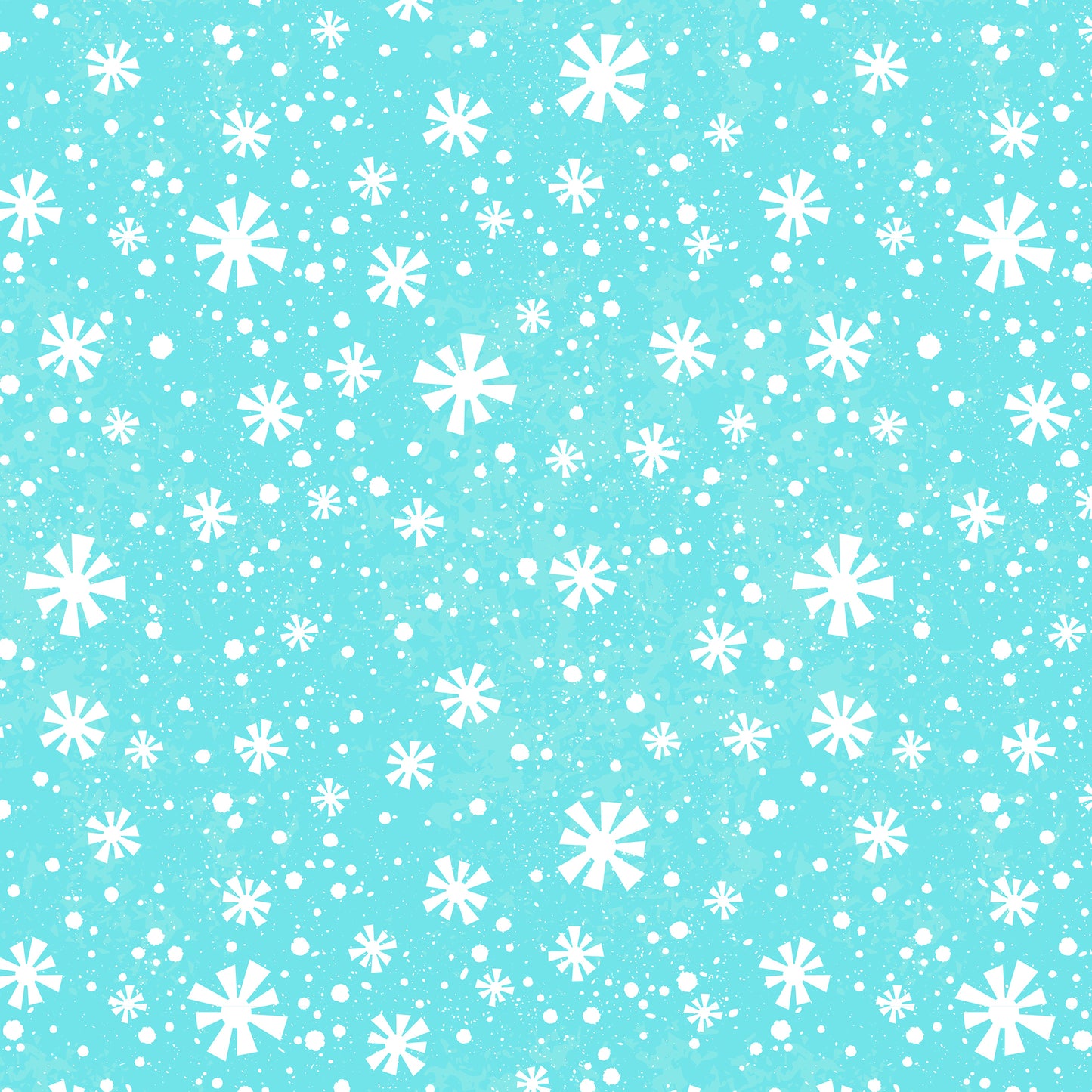 Winter Snow with Snowflakes Christmas Wrapping Paper