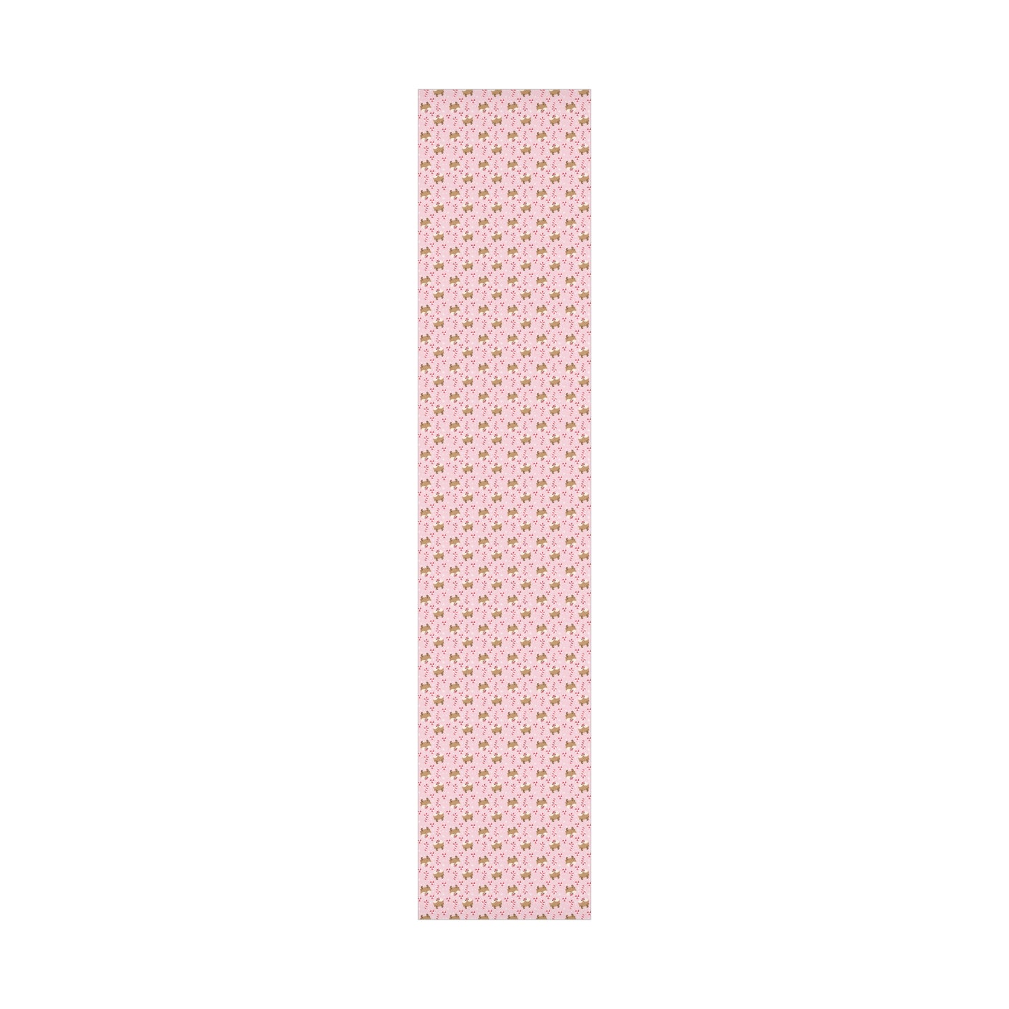 Reindeer & Candy Canes Christmas Wrapping Paper