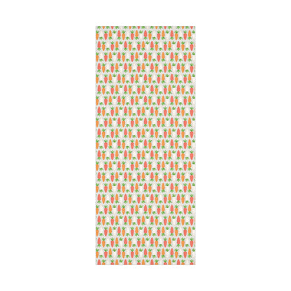 Cute Spring  & Summer Carrots Wrapping Paper