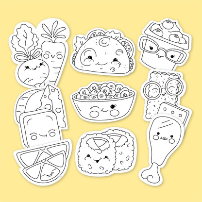 Printable Build a Lunchbox Craft and Game for Kids