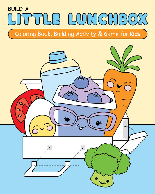 Build A Little Lunchbox Coloring Book & Building Activity