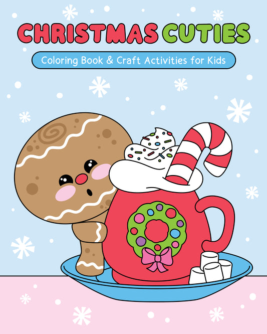Christmas Cuties Coloring Book & Craft Activities
