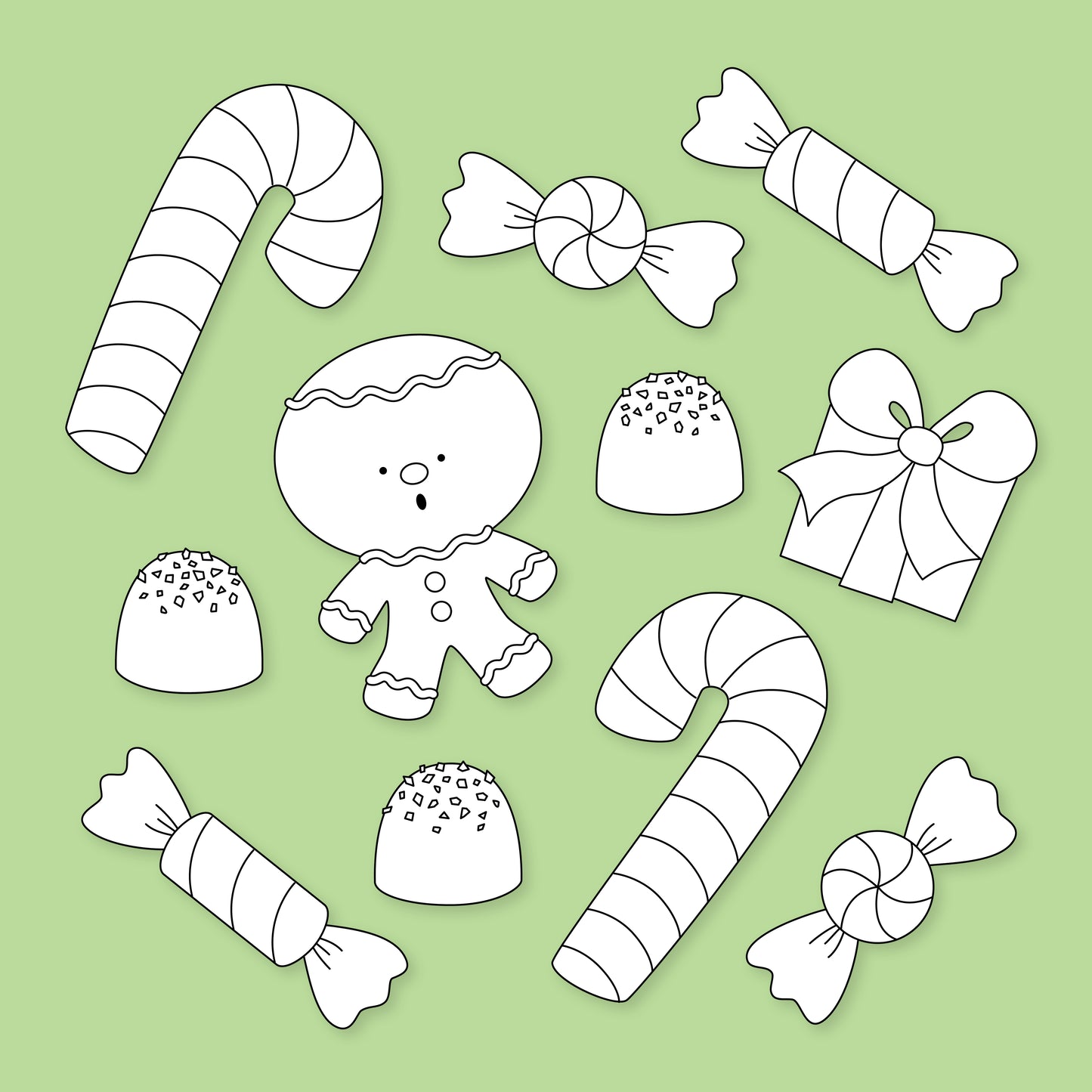 Printable Stuff a Christmas Stocking Craft for Kids