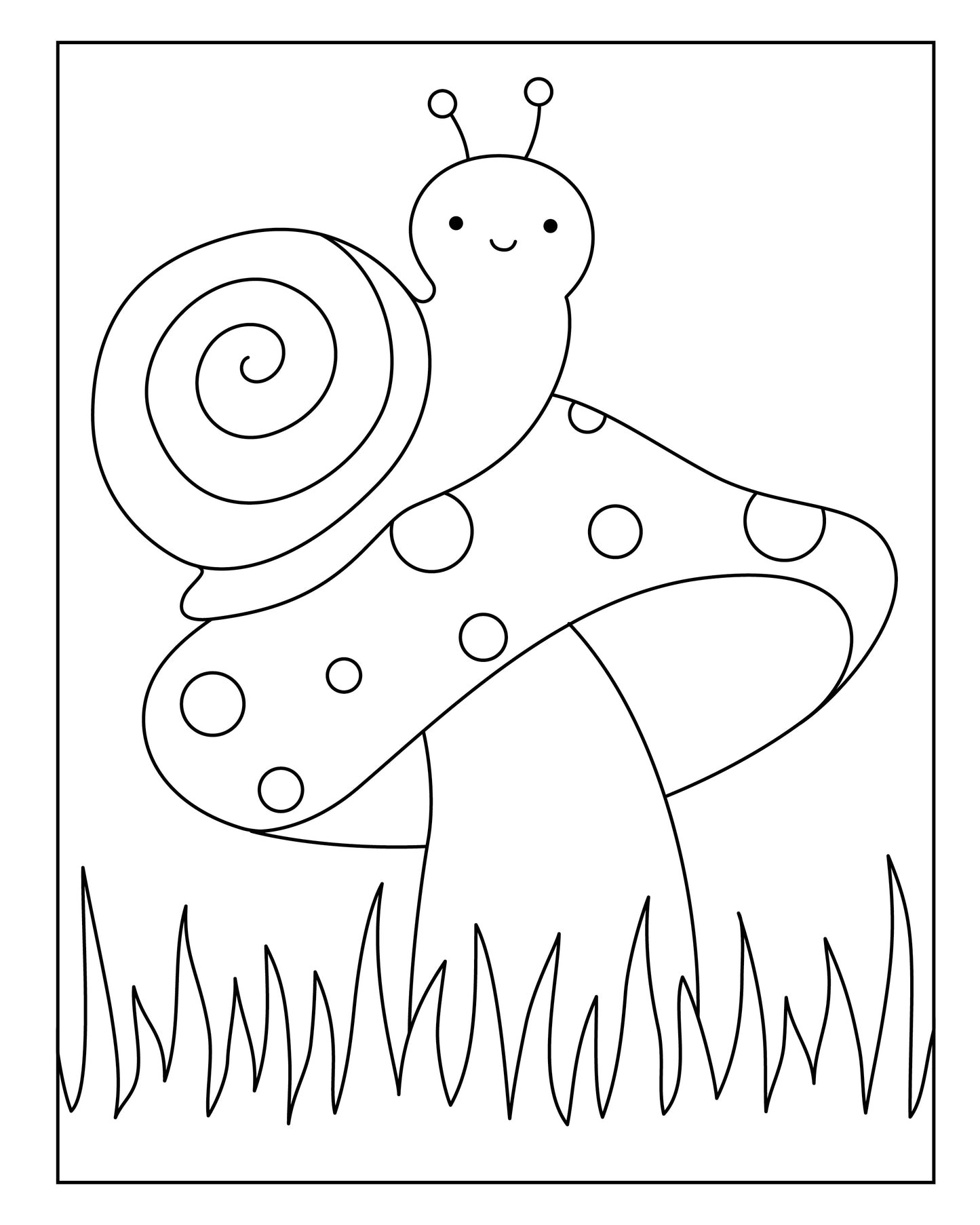 Cute Critters Coloring Book & Board Game