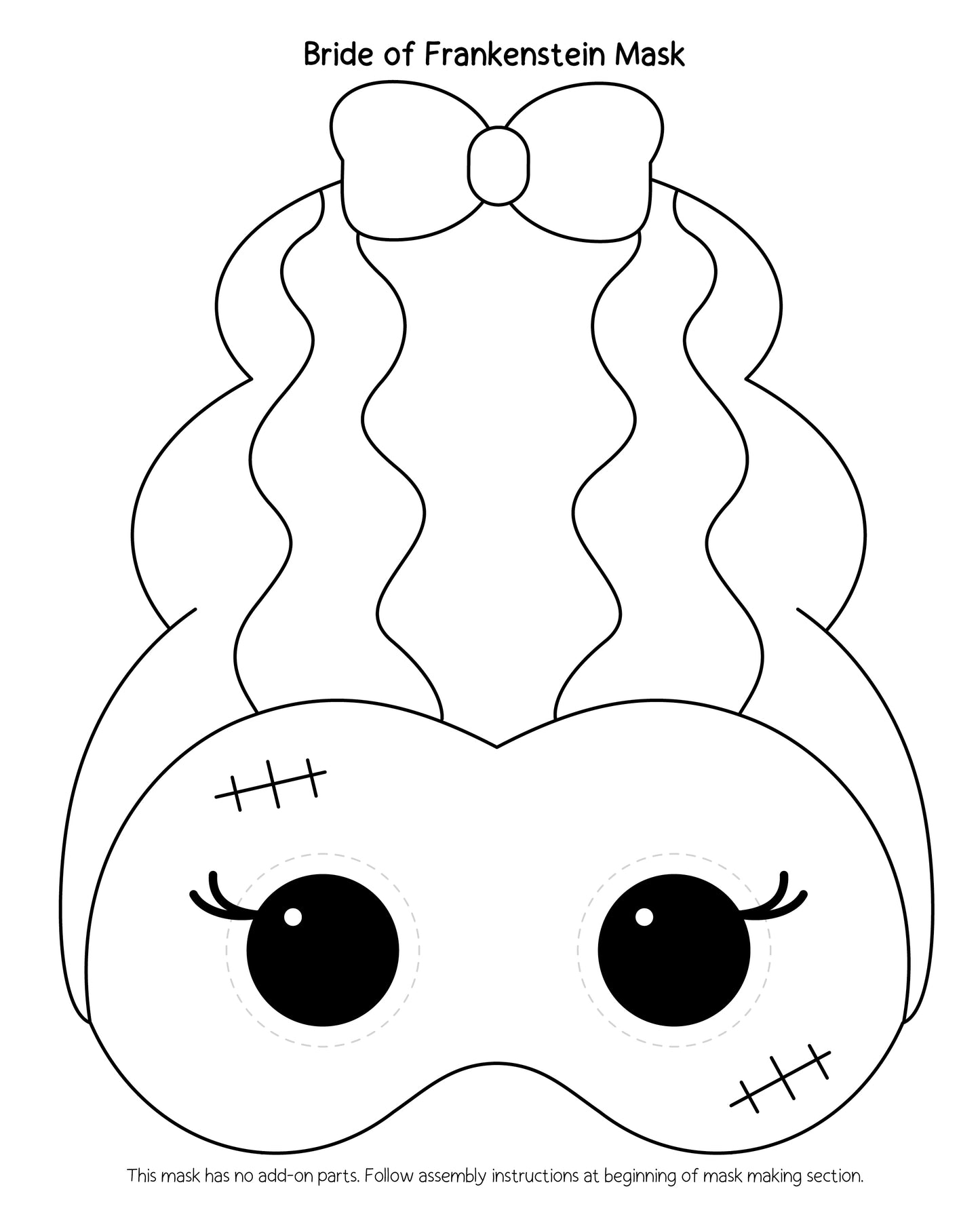 Halloween Monster Mania Coloring Book & Mask Making