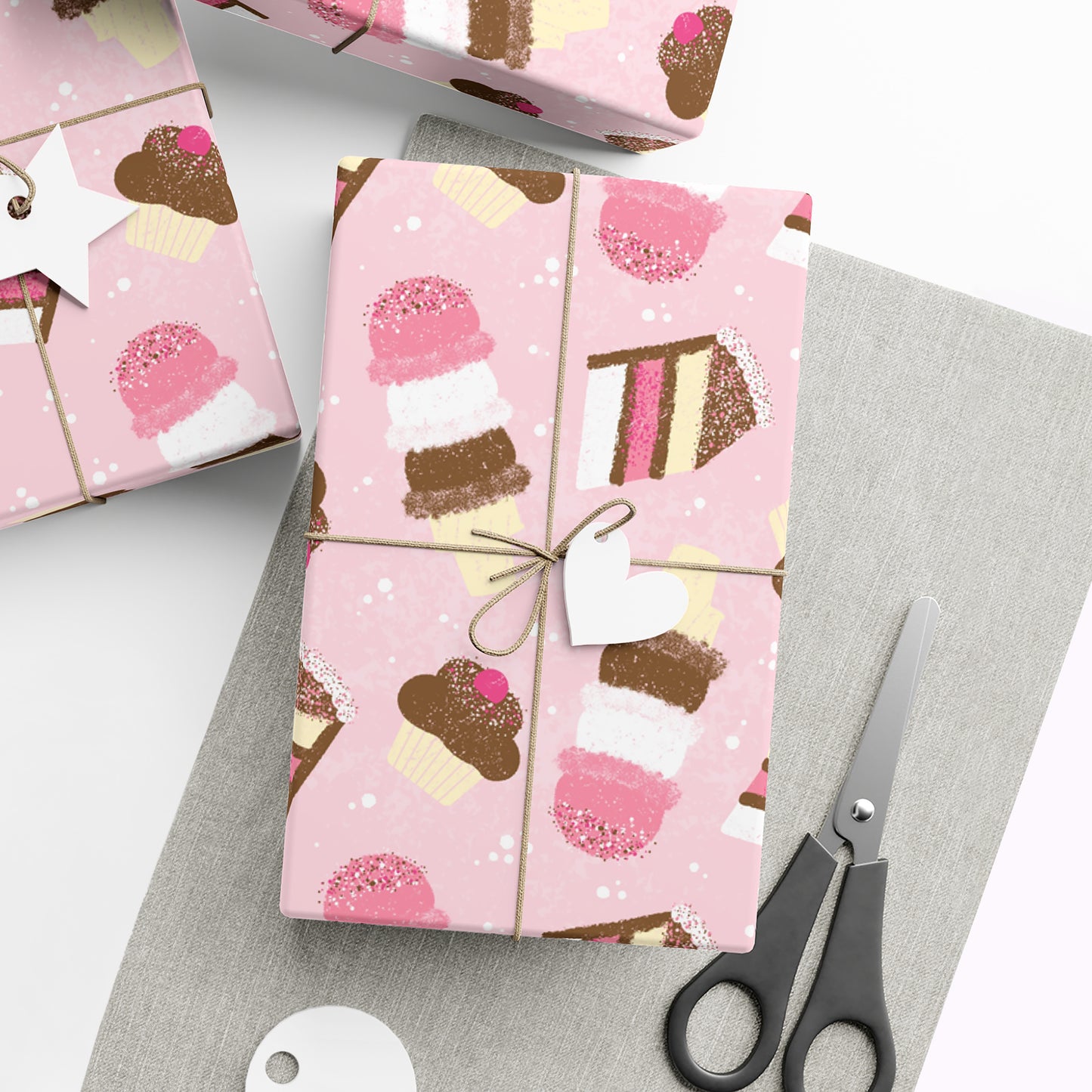 Neapolitan Treats Birthday Wrapping Paper